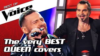 TOP 10  AMAZING Queen Covers in The Voice [upl. by Nohsed]