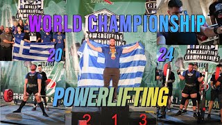 WORLD POWERLIFTING CHAMPIONSHIP  INJURED BACK  GREECE 2024  IPL [upl. by Eniamreg]