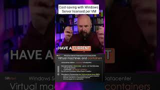 Costsaving with Windows Server licensed per VM [upl. by Lexine]