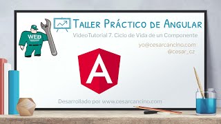 VideoTutorial 7 del Taller Práctico de Angular Ciclo de Vida de un Componente [upl. by Kare]