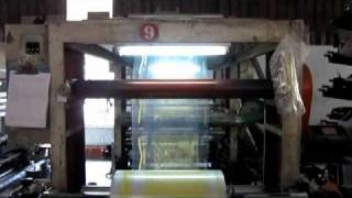 PLASTIC BAGS  PRINTING PROCESS [upl. by Hakkeber]