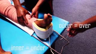 Thomas Traction Splint for femur fractures  orthopaedic teaching video Cape Town [upl. by Airec498]