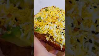 Grated Egg Avocado Toast  Viral Tiktok Recipe [upl. by Aleinad]