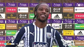 quotIf theres one game to change our season its thisquot Romaine Sawyers on quotmassivequot West Brom win [upl. by Burger]