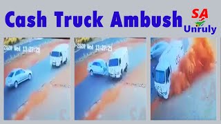 Cash In Transit Heist Ambush This Is South Africa Not Hollywood  South Africa [upl. by Anerb]