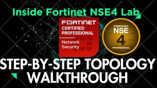 Inside Fortinet NSE4 Lab StepbyStep Topology Walkthrough [upl. by Iah]