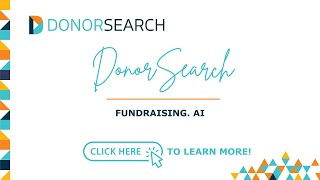 DonorSearch Fundraising AI [upl. by Eiznyl]