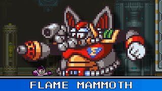 Flame Mammoth 8 Bit Remix  Mega Man X [upl. by Debo213]