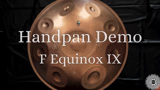 Handpan Scale Presentation  AlcheMyst F Equinox IX [upl. by Rider199]