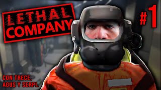 SUSTOS y RISAS con los CHATARREROS más DICHARACHEROS 🧑‍🚀🔩 LETHAL COMPANY 1 [upl. by Enail]