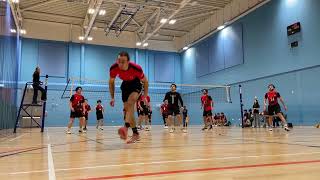 Mens Volleyball  Aston 1 vs Warwick 1 BUCS 202425 Away [upl. by Jephum]