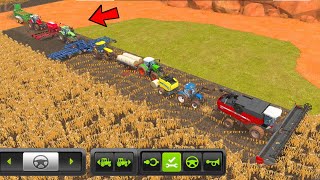 5x working with 3 Multiplayer in Fs18  Fs18 Multiplayer  Timelapse [upl. by Idolla163]