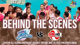 Creamline vs Cignal Set 3 2024PVLAFC Mar 26 2024 Prelims [upl. by Dearborn]