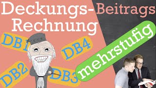 mehrstufige Deckungsbeitragsrechnung einfach erklärt mit Beispiel [upl. by Camilla]