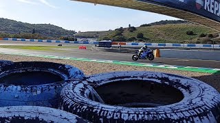 Jerez MotoGP Test  Trackside Highlights [upl. by Kinimod]