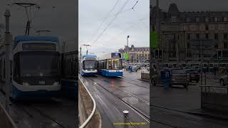 Cobra und Flexity Tram beim HB Zürich [upl. by Lezti]