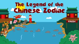 The Legend of the Chinese Zodiac I StigglyPop Stories [upl. by Noiroc]