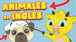 Animales en Inglés  Nombres de los Animales en Inglés Para Niños [upl. by Nossila]