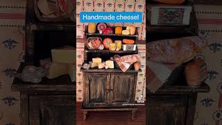 Oh SO Cheesy Mini Hand Made Cheese Cupboards dollhouseminiatures [upl. by Selrahcnhoj483]