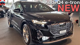 All NEW Audi Q4 etron 2024  Visual REVIEW interior amp exterior [upl. by Asirrac]