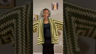 Crochet Hexagon Cardigan crochet fallideas hexagoncardigan fashion [upl. by Gert435]