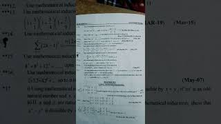 Inter 1st year maths 1A  matrices long answer questions  maths maths1a boardexam [upl. by Olli]