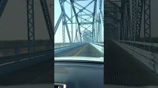 Traveling over the Brookport bridge into Illinois [upl. by Llerrej]