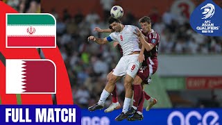 IR Iran vs Qatar  Full Match  AFC Asian Qualifiers™ Road to 26 [upl. by Alisen]