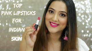 Top Pink Lipsticks for IndianAsianOliveTan Skin Tone  Perkymegs [upl. by Uah]