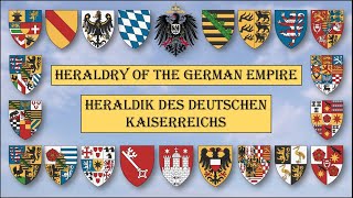 Regions of the German Empire Heraldry [upl. by Monique105]