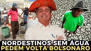 Nordestinos sofrem com a seca e pedem Bolsonaro de volta FAZ O L [upl. by Azriel351]