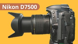 Nikon D7500 Review in Hindi [upl. by Concha578]