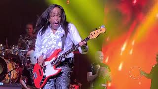 Earth Wind and Fire  Verdine White Bass Solo Houston Texas 9142022 [upl. by Akinnor]