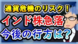 【悲報！通貨危機再来？】インドと米国株の行方とインド株急落の理由！〜FRBの利下げ観測に注目が集まる～ [upl. by Nordek]