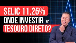 Selic CAINDO de novo Onde investir no Tesouro Direto [upl. by Phenica]