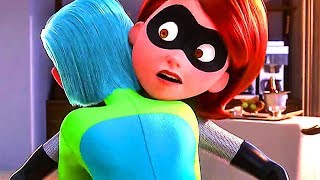 INCREDIBLES 2 Voyd Loves Elastigirl Scene Animation 2018 [upl. by Anyel]