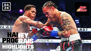 ICONIC PERFORMANCE  Devin Haney vs Regis Prograis Fight Highlights [upl. by Ytsenoh]