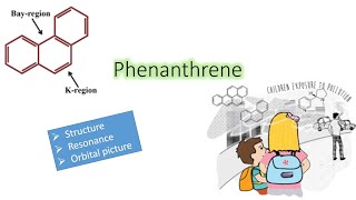 Structure of Phenanthrene [upl. by Crawley]