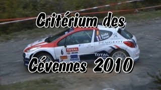 Rallye Critérium des Cévennes 2010 [upl. by Lemuel91]