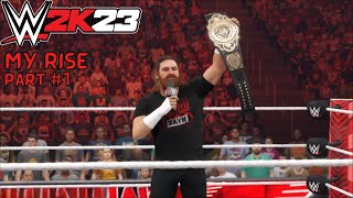 WWE 2K23 My Rise Storm  Part 1  QnlyKing Gaming [upl. by Haimirej]