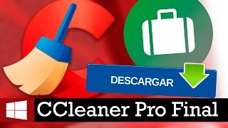 Como Tener CCleaner Pro siempre actualizado Full quotFacil y Rápidoquot 2016 ESPAÑOL [upl. by Kciredor497]