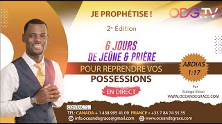 FAISMOI VOIR TA GLOIRE SEIGNEUR  PRIÈRE EN DIRECT ODGTV EULOGE EKISSI [upl. by Attelrahs]