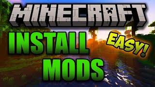 How To Install Mods in Minecraft 2024 [upl. by Larine]