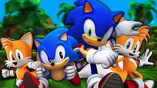 Sonic Generations  Pelicula completa en Español  PC 4k 60fps [upl. by Htelimay601]