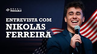 ENTREVISTA NIKOLAS FERREIRA [upl. by Ehgit15]