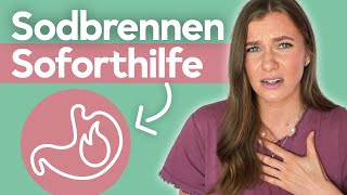 Die besten Sodbrennen Hausmittel – Soforthilfe bei Sodbrennen und Reflux [upl. by Mehcanem430]