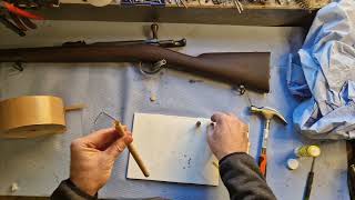 How to make paper cartridge Chassepot m1866 blackpowder hunting history youtubevideo shorts [upl. by Odetta]