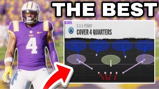 The BEST DEFENSIVE SCHEME Ever In College Football 25 [upl. by Elahcar]