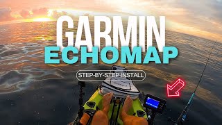 2023 Offshore Kayak Fish Finder Install  Garmin Echomap UHD2  Hobie Outback [upl. by Frances]