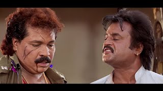 Superstar Best Fight Scene  MUTHU  Rajinikanth Meena Sarath Babu [upl. by Elkin]